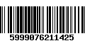 Código de Barras 5999076211425