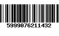 Código de Barras 5999076211432