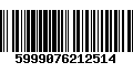 Código de Barras 5999076212514