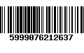 Código de Barras 5999076212637