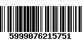 Código de Barras 5999076215751