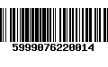 Código de Barras 5999076220014