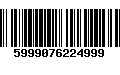 Código de Barras 5999076224999