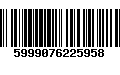 Código de Barras 5999076225958