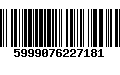 Código de Barras 5999076227181