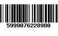 Código de Barras 5999076228980