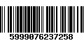 Código de Barras 5999076237258