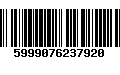 Código de Barras 5999076237920