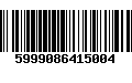 Código de Barras 5999086415004