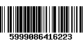 Código de Barras 5999086416223