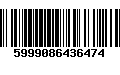 Código de Barras 5999086436474