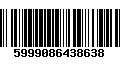 Código de Barras 5999086438638