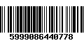 Código de Barras 5999086440778