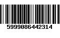 Código de Barras 5999086442314