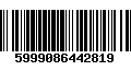 Código de Barras 5999086442819