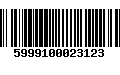 Código de Barras 5999100023123