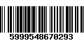 Código de Barras 5999548670293