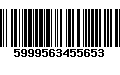 Código de Barras 5999563455653