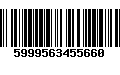 Código de Barras 5999563455660