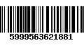 Código de Barras 5999563621881