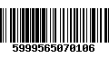 Código de Barras 5999565070106