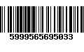 Código de Barras 5999565695033