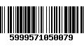 Código de Barras 5999571050079