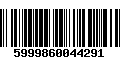 Código de Barras 5999860044291