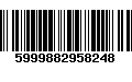 Código de Barras 5999882958248