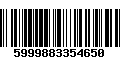 Código de Barras 5999883354650