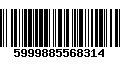 Código de Barras 5999885568314