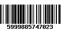 Código de Barras 5999885747023