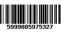 Código de Barras 5999885975327