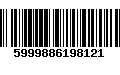 Código de Barras 5999886198121