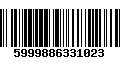 Código de Barras 5999886331023