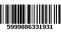 Código de Barras 5999886331931