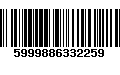 Código de Barras 5999886332259