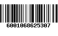 Código de Barras 6001068625307