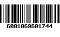 Código de Barras 6001069601744