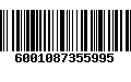 Código de Barras 6001087355995