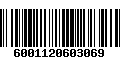 Código de Barras 6001120603069