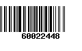 Código de Barras 60022448