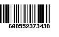 Código de Barras 600552373438