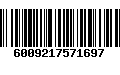 Código de Barras 6009217571697