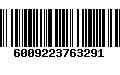 Código de Barras 6009223763291