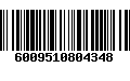 Código de Barras 6009510804348