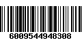 Código de Barras 6009544948308