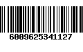 Código de Barras 6009625341127