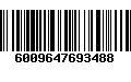 Código de Barras 6009647693488