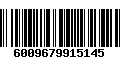 Código de Barras 6009679915145